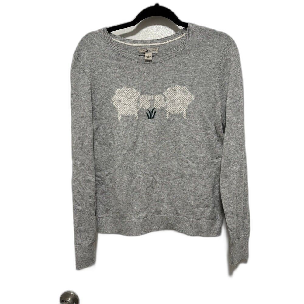 Vintage Bass Sheep sweater L